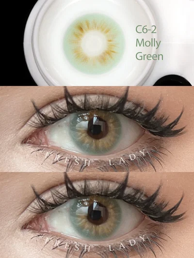 Lentes de contacto Freshlady Molly Green