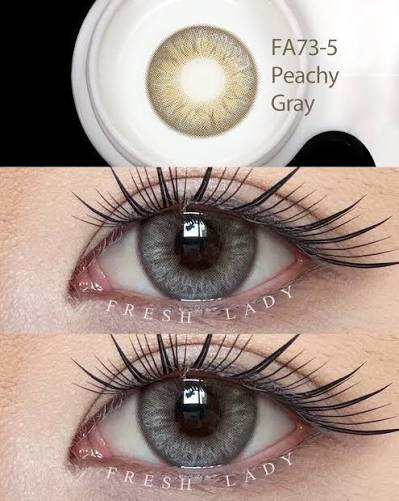 Lentes de contacto Freshlady Peachy Gray