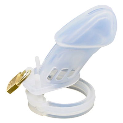 Jaula de castidad para pene (Silicona)