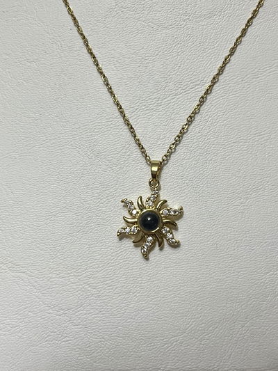 Collar Flor “Te amo”