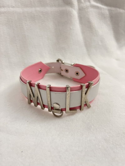 Choker letras MILK