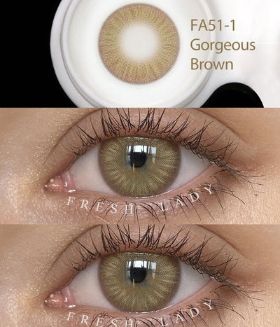 Lentes de contacto Gorgeous Brown