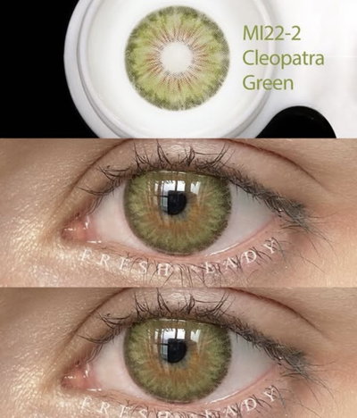 Lentes de contacto Cleopatra Green