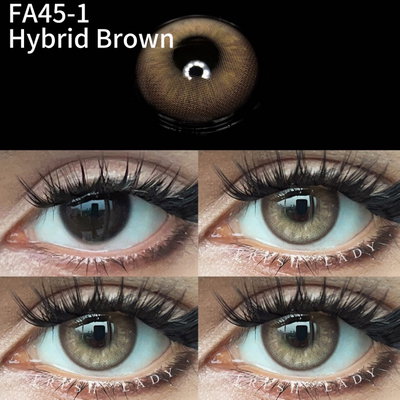 Lentes de contacto Hybrid Brown