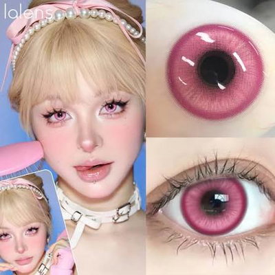 Lentes de contacto Magic Pop Pink red