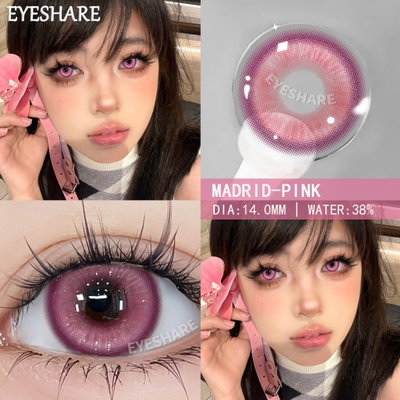 Lentes de contacto Madrid Pink