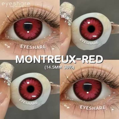 Lentes de contacto Montreux Red