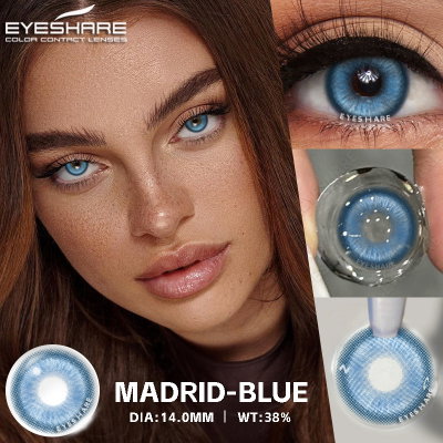 Lentes de contacto Madrid Blue