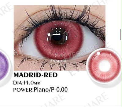 Lentes de contacto Madrid Red