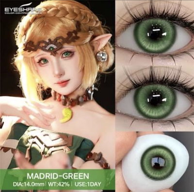 Lentes de contacto Madrid Green