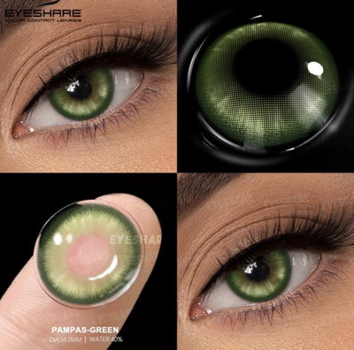 Lentes de contacto Pampas Green