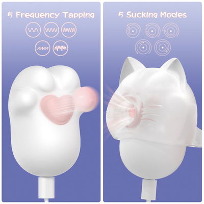 Vibrador y succionador Mystic Cat