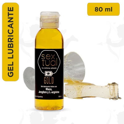 Gel lubricante GOLD Maca/Lrginina/Jengibre (sextual)