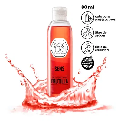 Gel lubricante FRUTILLA (sextual)