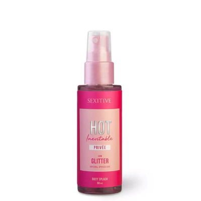 Body Splash Hot Inevitable PRIVEE con feromonas y Glitter
