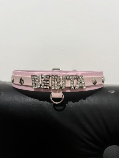 Choker letras strass BEBITA
