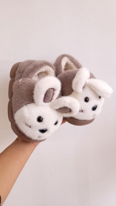 Pantufla conejo vison 27/8 y 31/2