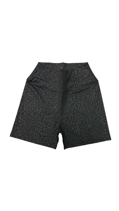 Short gofrado negro