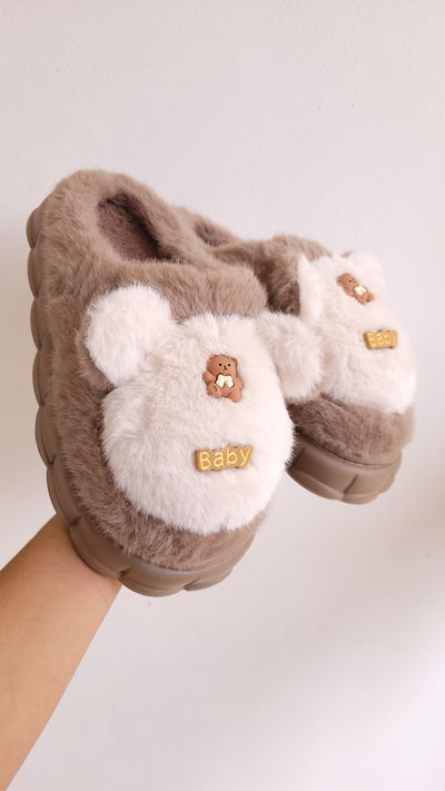 Pantufla baby vison 35 y 36