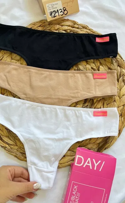 Marcela Koury 12138 Pack X3 CulotteLess