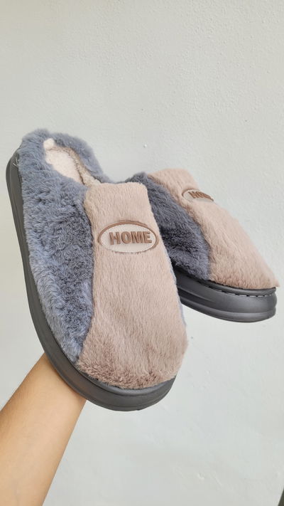 Pantufla Home Celeste Talle 39/40 y 43/4