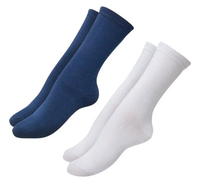 Elemento colegial Azul y Blanca Talle 29 al 35