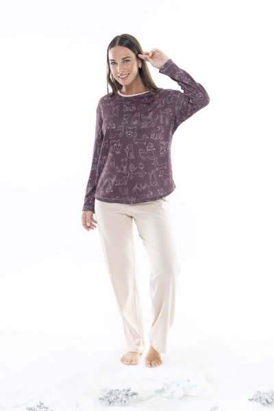 Pijama Perritos Talle 7