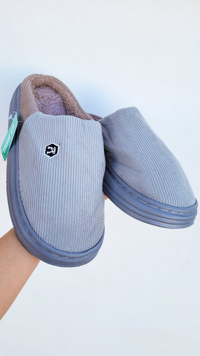 Pantufla R Gris Talle 44/5
