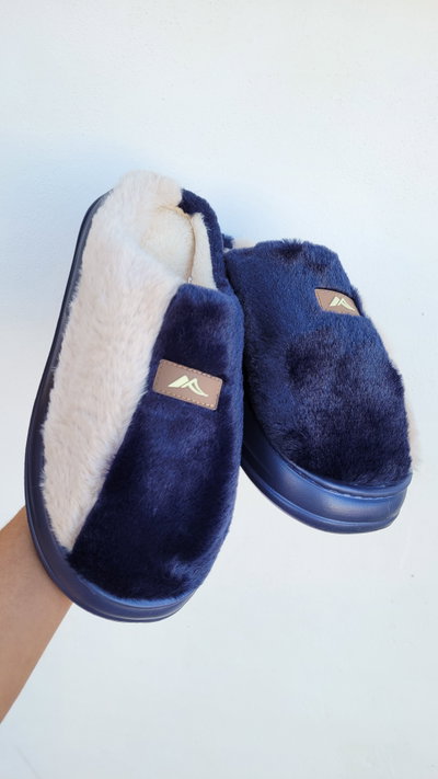 Pantufla MontaƱa Azul Talle 42/3