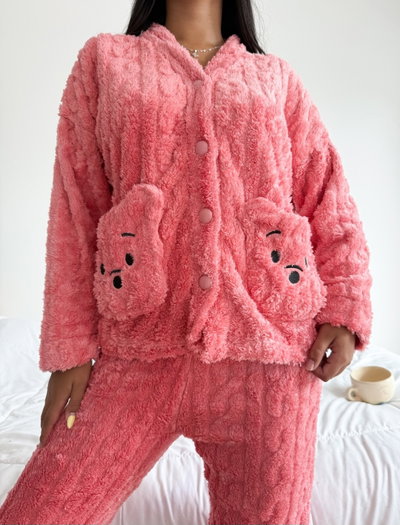 Pijama polar Abotonado Talle 3