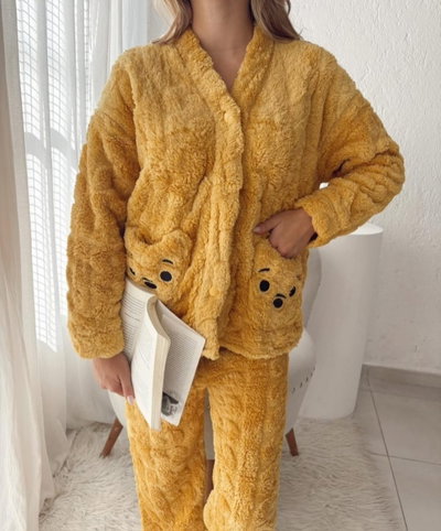 Pijama polar Abotonado Talle 5