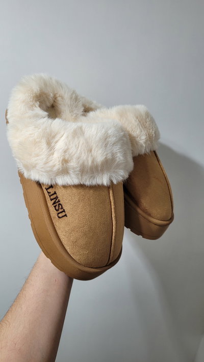 Pantufla Lisa Marron Talle 36/7