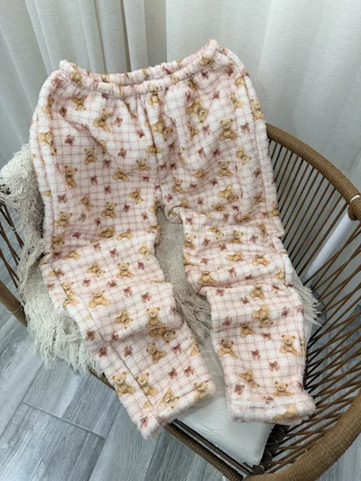 Pantalon polar Osito Talle 3 y 4