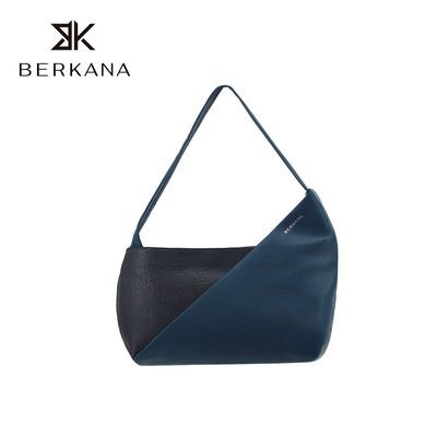 Cartera combinada azul marino