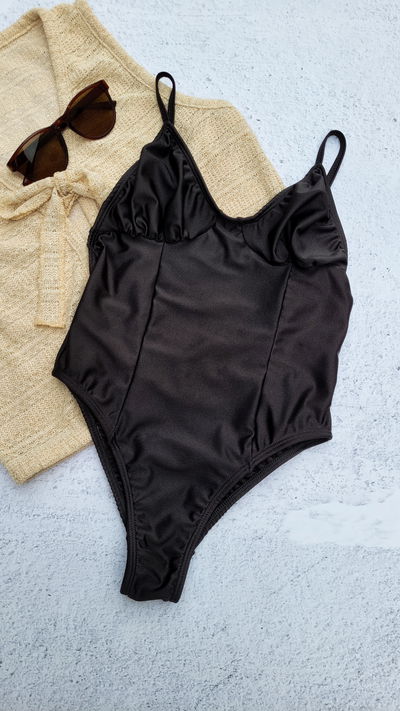 Enteriza Negra Talle 1