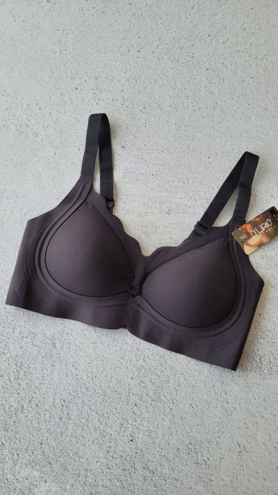 Corpiño Segunda Piel Negro Talle L y XL