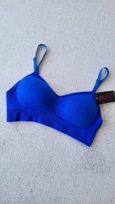 Top Azul Talle unico