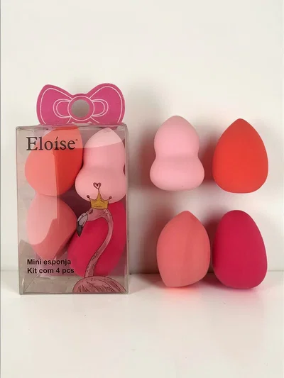 Set mini esponjitas x4