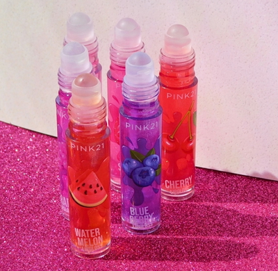 Gloss con sabor Pink 21
