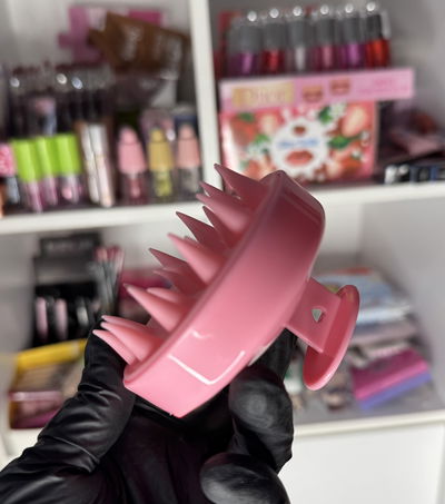Cepillo de silicona para limpieza capilar 