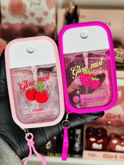 Body Splash con glitter