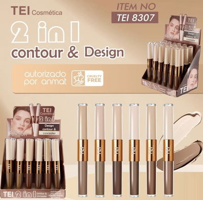 Corrector y contorno líquido TEI 