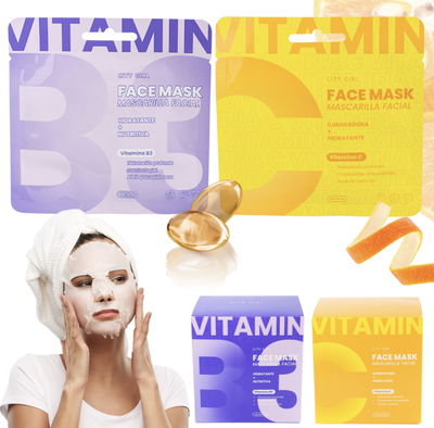 Mascarilla vitamina C y vitamina 