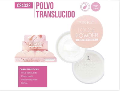 Polvo traslúcido Pink 21