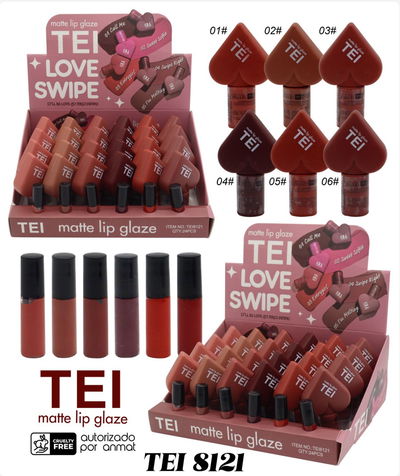 TEI labial liquido mate corazón 