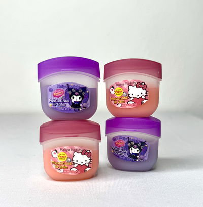 VASELINA HELLO KITTY Y KUROMI