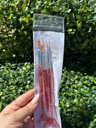 PINCELES PARA POLYGEL,ACRILICO O PARA NAIL ART