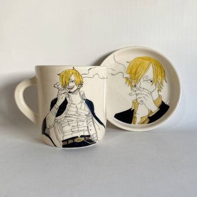 Taza + Platito Sanji