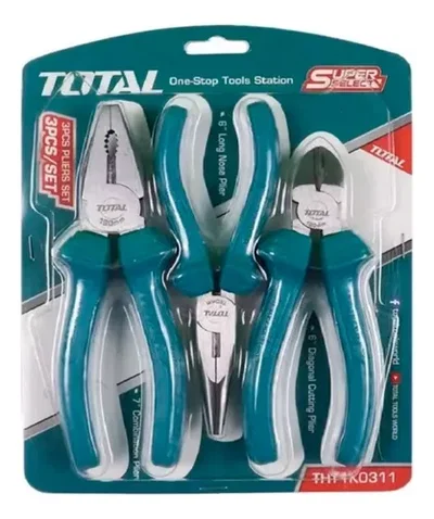kit 3 pinzas - TOTAL 