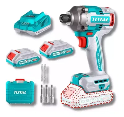 Atornillador de impacto 1/4 20W TOTAL 